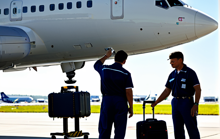Airplane Weighing Process**

"A busy airport scene.  Airport ground crew using scales to weigh luggage and cargo being loaded onto a passenger airplane (Boeing 737).  Pilots are reviewing weight and balance documents in the cockpit. Focus on the organized, professional environment, and the importance of accurate weight measurement. The scene should depict a safe and regulated operation.  Fully clothed personnel, appropriate airport attire.  Bright daylight, clear skies.  Safe for work.  Professional, family-friendly, appropriate content, perfect anatomy, correct proportions, natural pose, well-formed hands, proper finger count, natural body proportions, professional aviation photography, high quality."

**