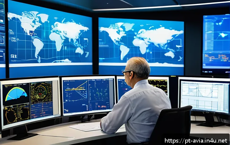 항공운항관리사 퇴직 후 진로 - A professional retired air traffic controller acting as a consultant in an airport operations contro...