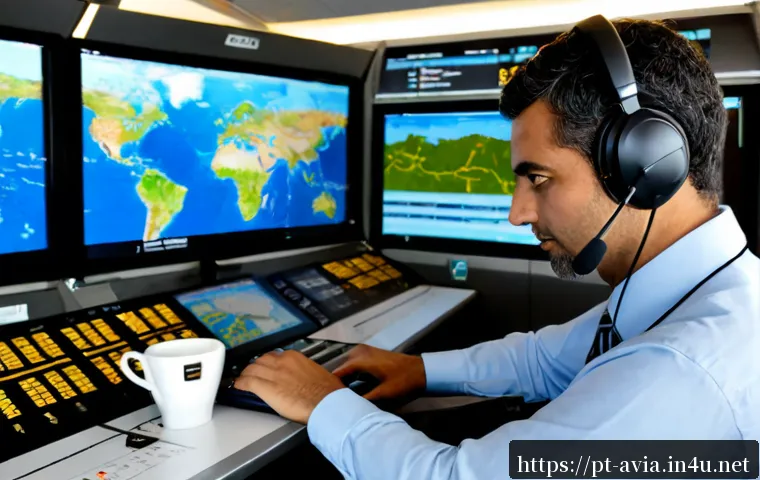Home 15 항공운항관리사 입문자를 위한 안내 - Photorealistic aviation operations control room in Portugal, a beginner air operations controller we...